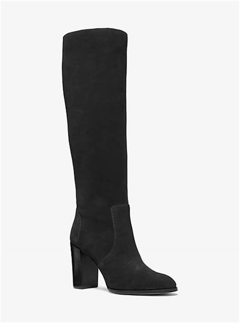 michael michael kors luella suede boots|Michael Kors outlet kara bootie.